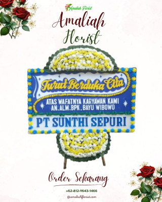 Papan Bunga Duka di Tomba