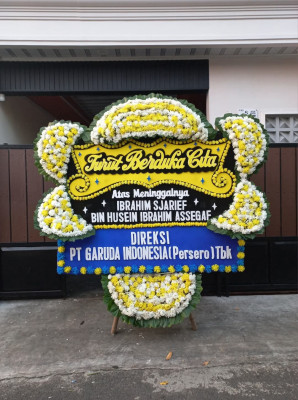Papan Bunga Duka di Tomba